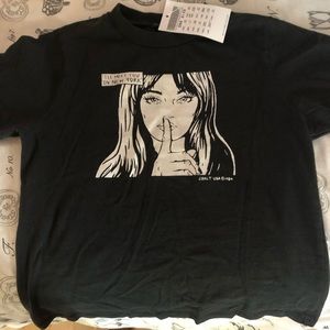 Brandy Melville Cropped T-Shirt